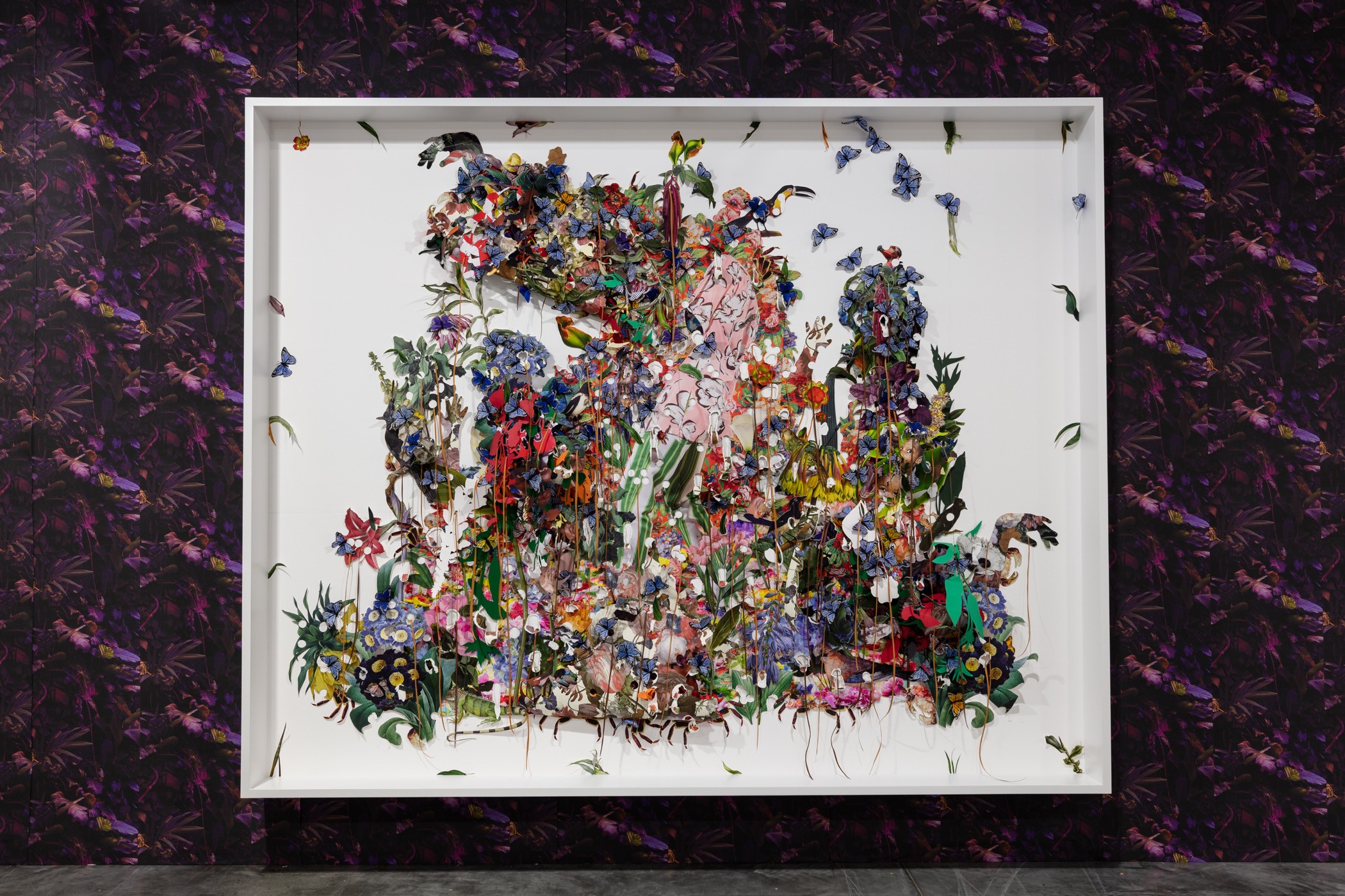 …as the garden secrets a swarm of monarchs feast. ..a john crow awaits a carcass’ fall while scavengers gather to feast below, as we dig between the cuts…