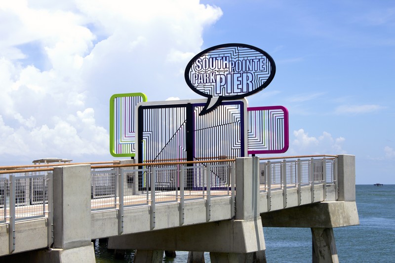 Eloquent South Pointe Park Pier Gate