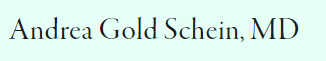 Andrea Gold Schein, MD