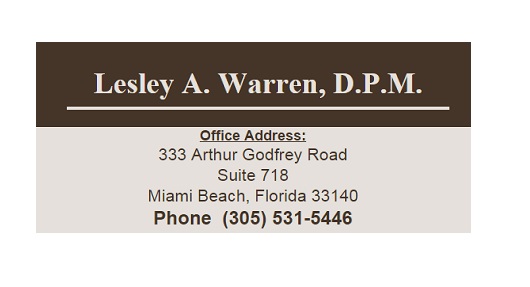 Lesley Anne Warren, D.P.M.